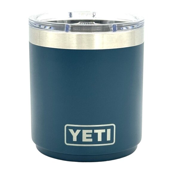 LASER ENGRAVED PERSONALIZATION YETI 10oz. LOWBALL - AGAVE TEAL - Picture 1 of 2